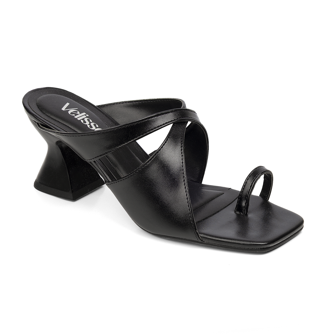 Zapato Taco Medio Velisse con Anillo para Dedo - Image 2