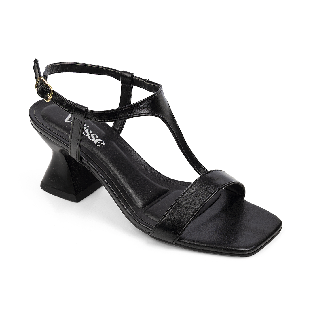 Zapato Taco Medio Geometrico Velisse - Image 2