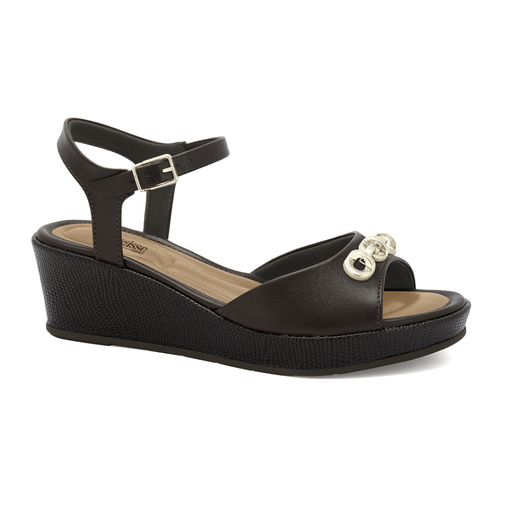 Plataforma Velisse Comfort con Aplique Dorado