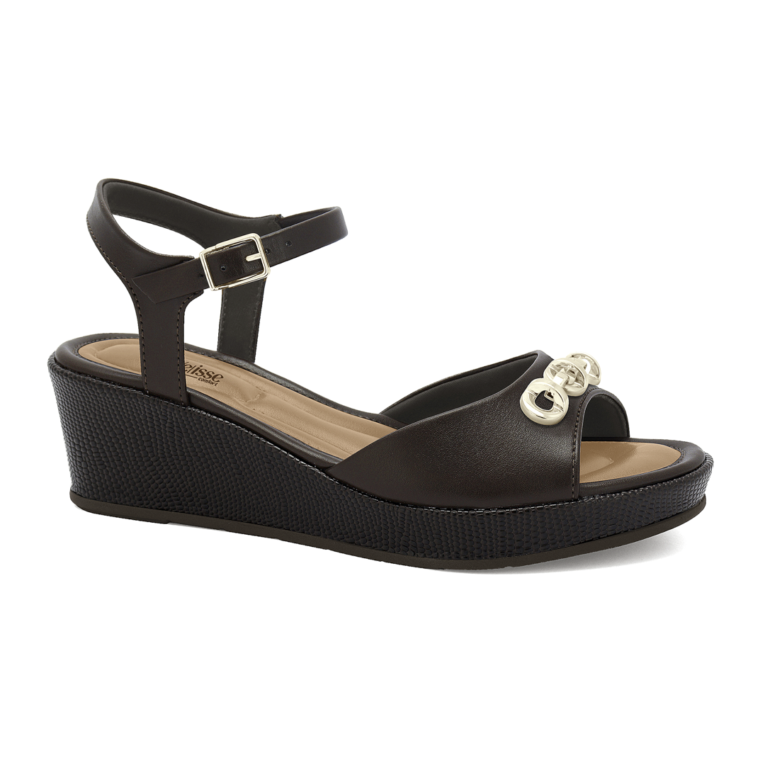 Plataforma Velisse Comfort con Aplique Dorado