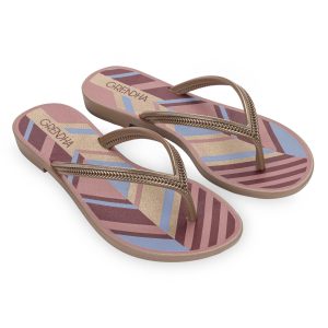 Sandalia de Dedo para Mujer Grendha con Estampado 18060