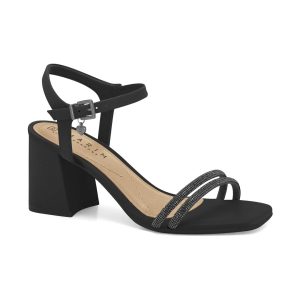 Sandalia de Taco Alto para Mujer Ramarim con Pedrería 2334204