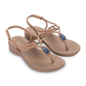 Sandalia de Dedo para Mujer Grendha con Plataforma y Aplique Decorativo 83840RP