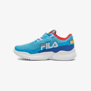 Zapato Infantil Fila con Velcro y Cordones Elásticos, F04K00023