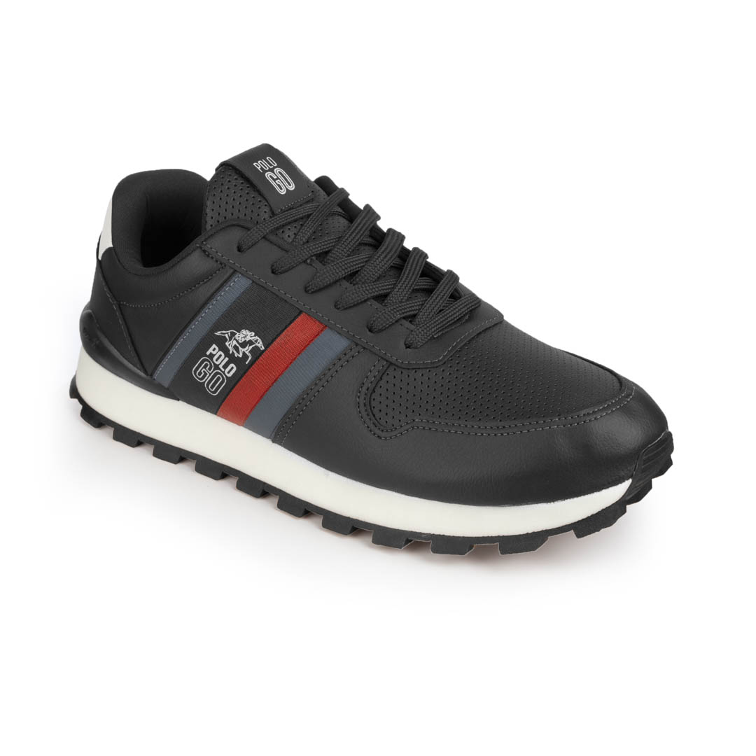 Zapato Casual para Hombre Polo GO con Franjas Laterales, GO379EXPRP