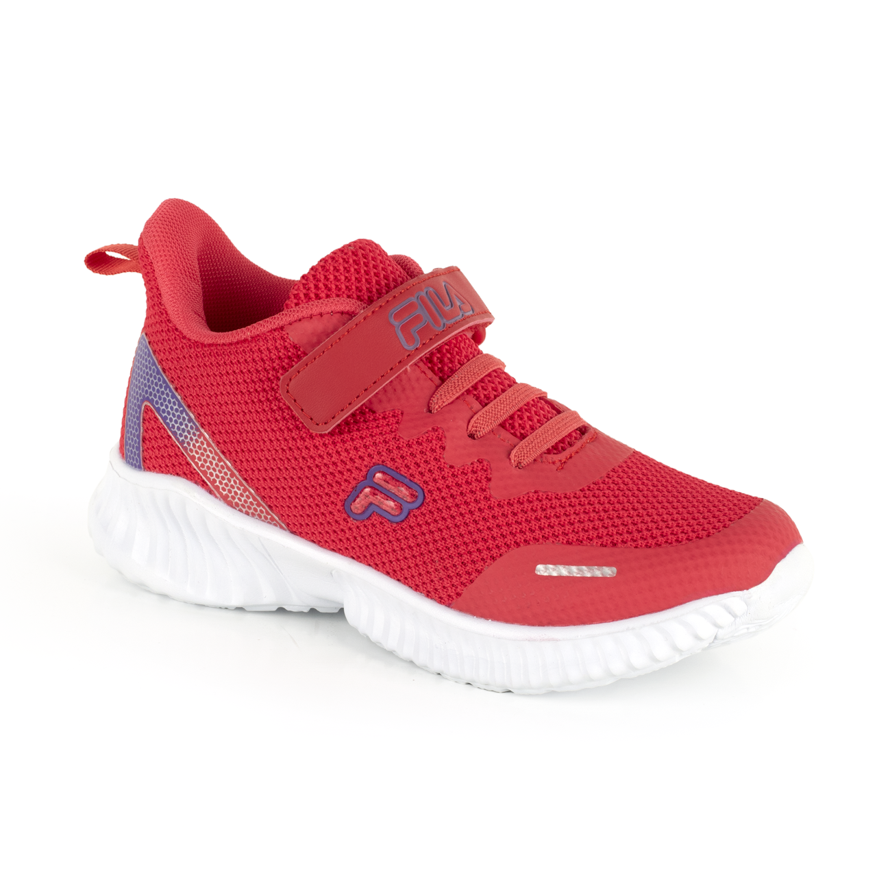 Zapato Infantil Fila con Velcro y Cordones Elásticos, PS ACTION