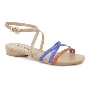 Sandalia de Taco Bajo para Mujer Ramarim con Tiras Multicolor 2423102